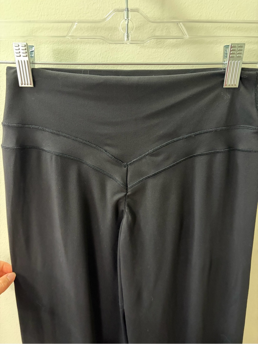 Gymshark Whitney Black High-Waist Flare Leggings - Picture 4 of 5